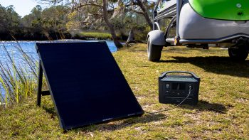 Sun Panel with Portable Power Generator Solar energy EcoFlow