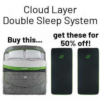 Sleeping Bag and Mattress Combo