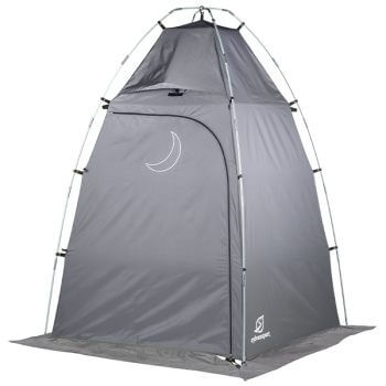 privy tent closed front view studio photo